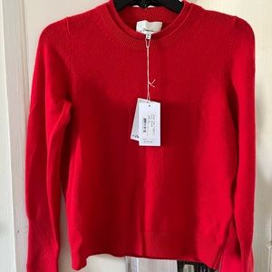 Cashmere red beautiful sweater by Phillip Lim